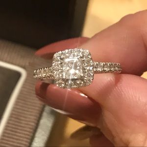 Neil Lane 14K White Gold Diamond Ring